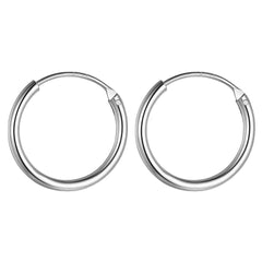 925 Sterling Silver Minimalist Hoops