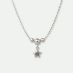925 Silver Star Charm Pendant Necklace for Women - Zeno Jewels