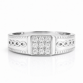 Men's Stellar Ring in 925 Sterling Silver