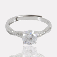 The Infinity Sparkle Sterling 925 Silver Ring