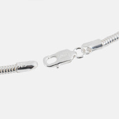 Classic Snake Chain 925 Silver Bracelet - Zeno Jewels
