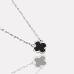 Black Clover 925 Silver Pendant