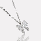 The Bow Sparkle 925 Silver Necklace