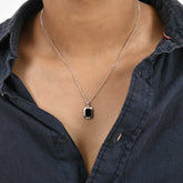 Luster 925 Sterling Silver Necklace – Elegant Reversible Design - Zeno Jewels