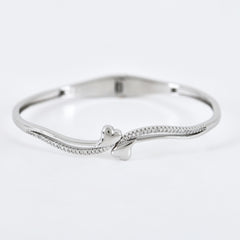 Amity Cuff Bangle in 925 Sterling Silver