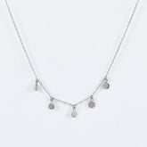 Luna Drop Necklace in 925 Sterling Silver