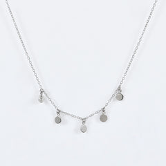 Luna Drop Necklace in 925 Sterling Silver