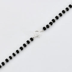 Bansuri Link Mangalsutra in 925 Sterling Silver