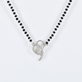 Infinity Heart Mangalsutra in 925 Sterling Silver