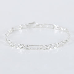 Matrix Men’s Link Bracelet in 925 Sterling Silver