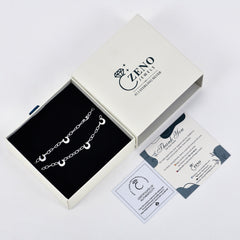 Cresent Moon Anklet in 925 Sterling Silver