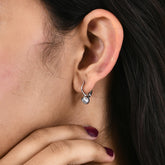 Trinity Drop Earrings in 925 Sterling Silver
