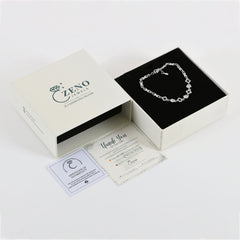 925 Sterling Silver Star Charm Bracelet