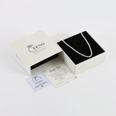 925 Sterling Silver Men’s Twisted Rope Chain – 20 Inch