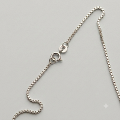 Men's Noir Crystal Pendant in 925 Sterling Silver
