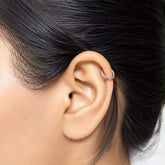 925 Sterling Silver Minimalist Hoops - Zeno Jewels