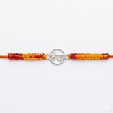 Classic Plain Rakhi in 925 Sterling Silver-Bhaiya - Zeno Jewels