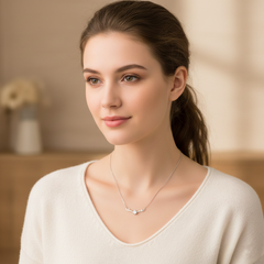 Deer Heart Pendant in 925 Sterling Silver