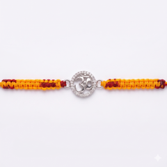 Classic Plain Rakhi in 925 Sterling Silver