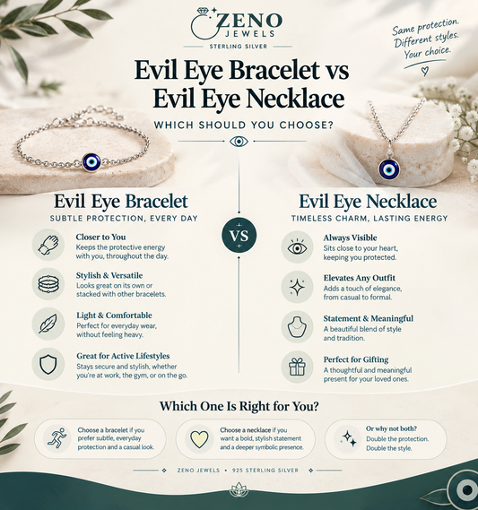 Evil Eye Bracelet vs Evil Eye Necklace: Which Should You Choose?