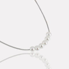 The Pearl Arc 925 Silver Necklace