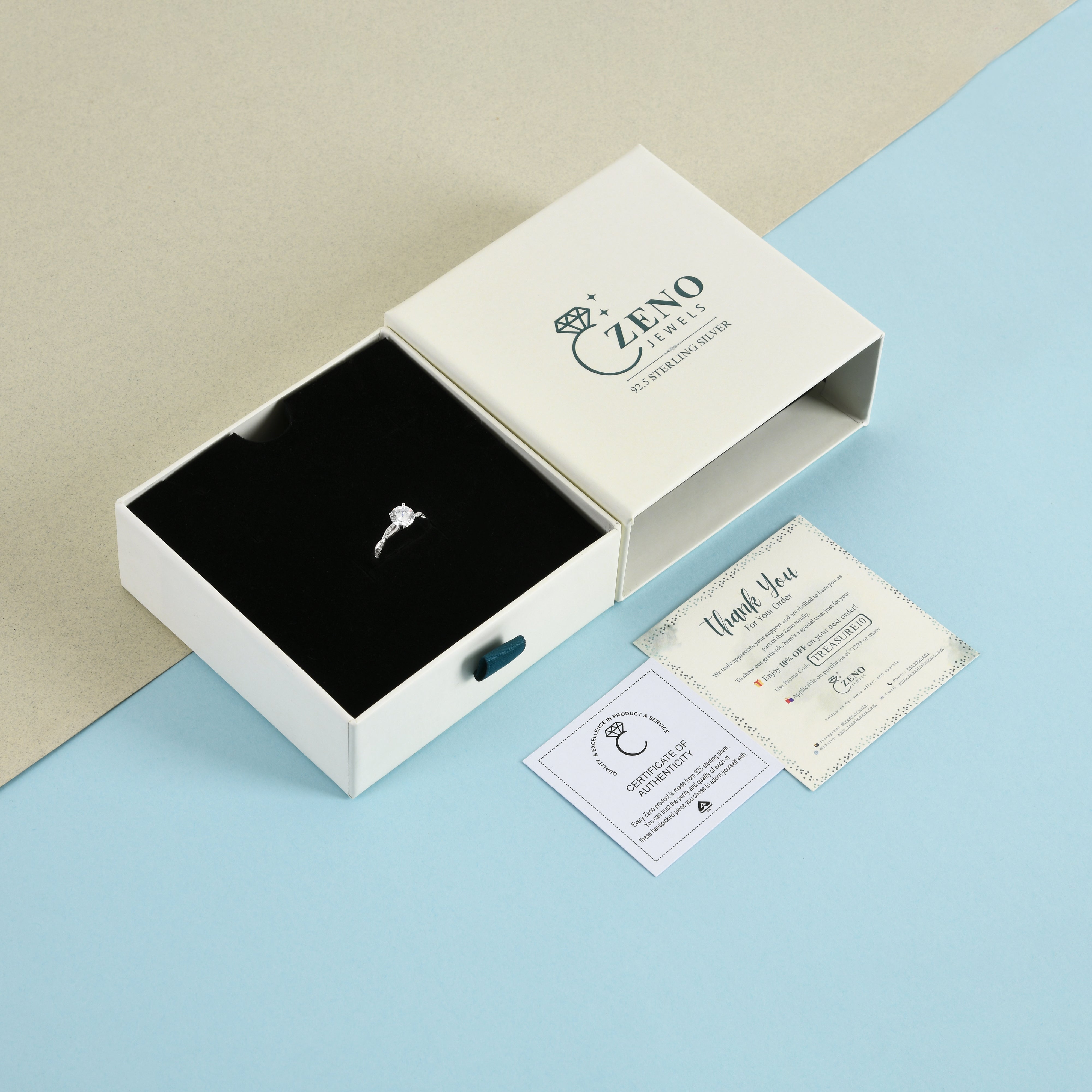 The Infinity Sparkle Sterling 925 Silver Ring