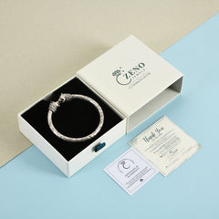 Oxidised Tiger Head 925 Silver Bracelet