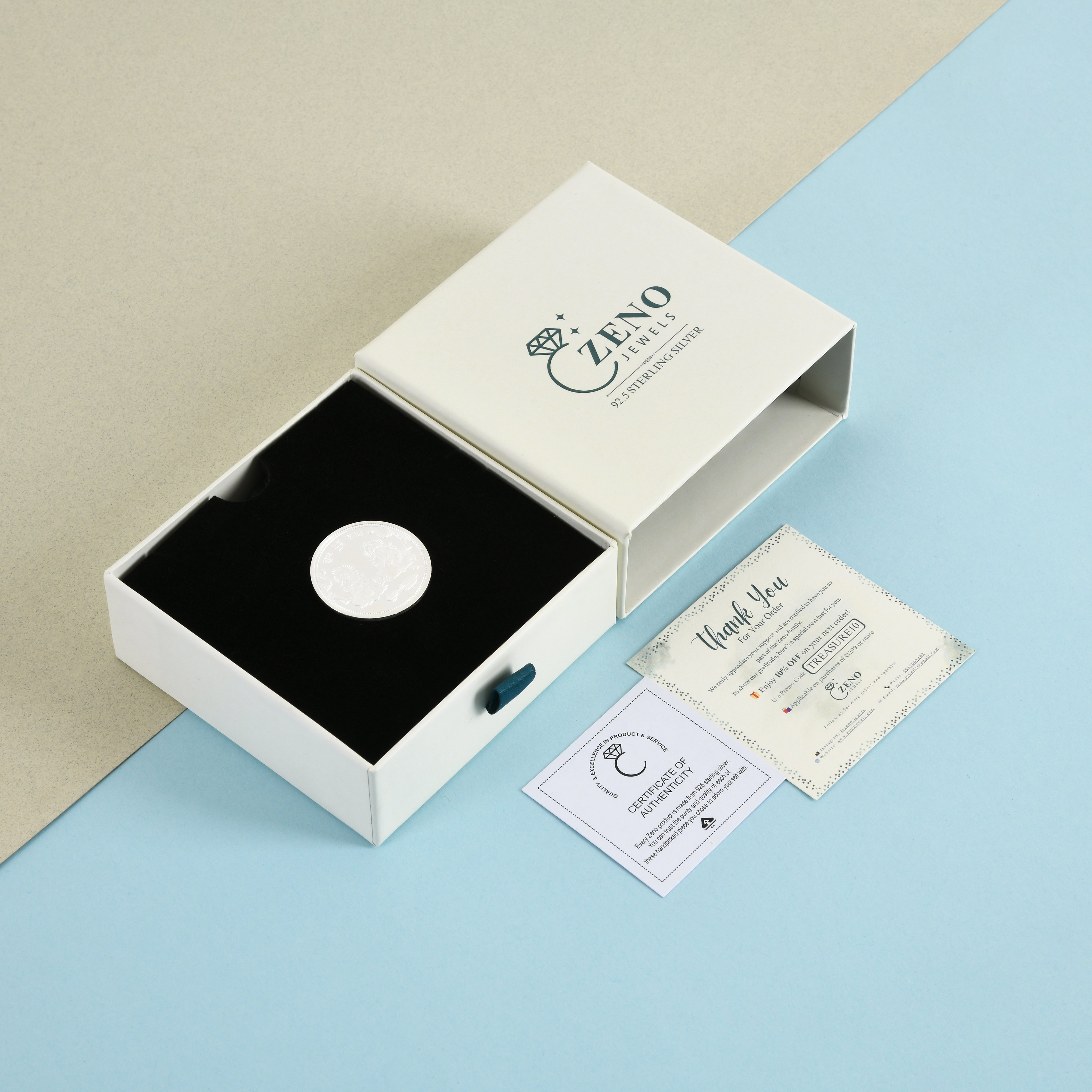 999 Pure Silver Coin - Om design