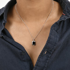 Luster 925 Sterling Silver Necklace – Elegant Reversible Design