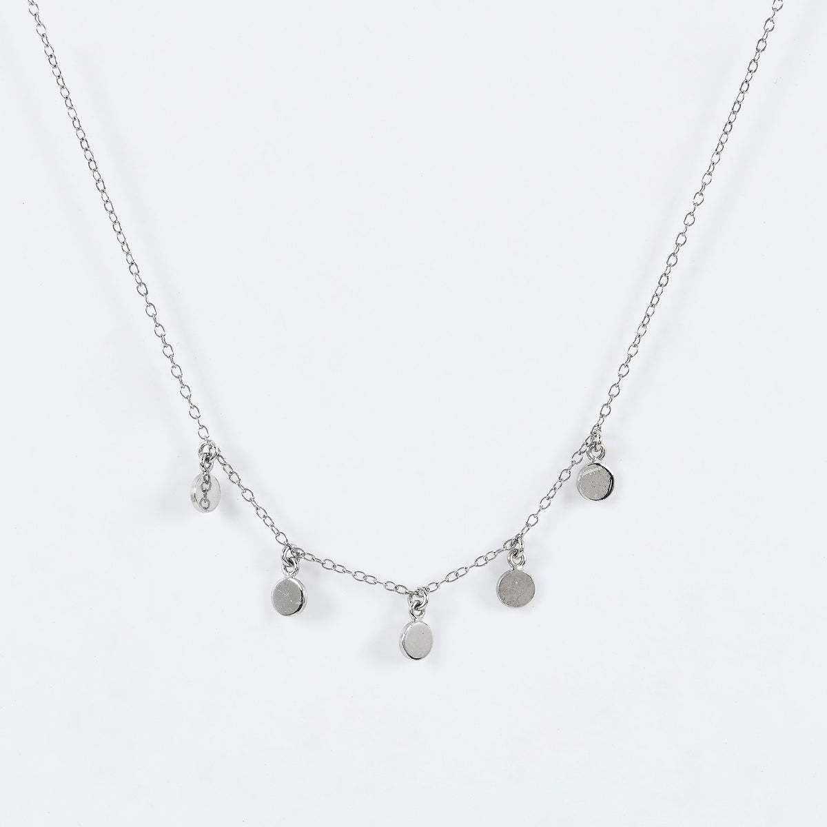 Luna Drop Necklace in 925 Sterling Silver