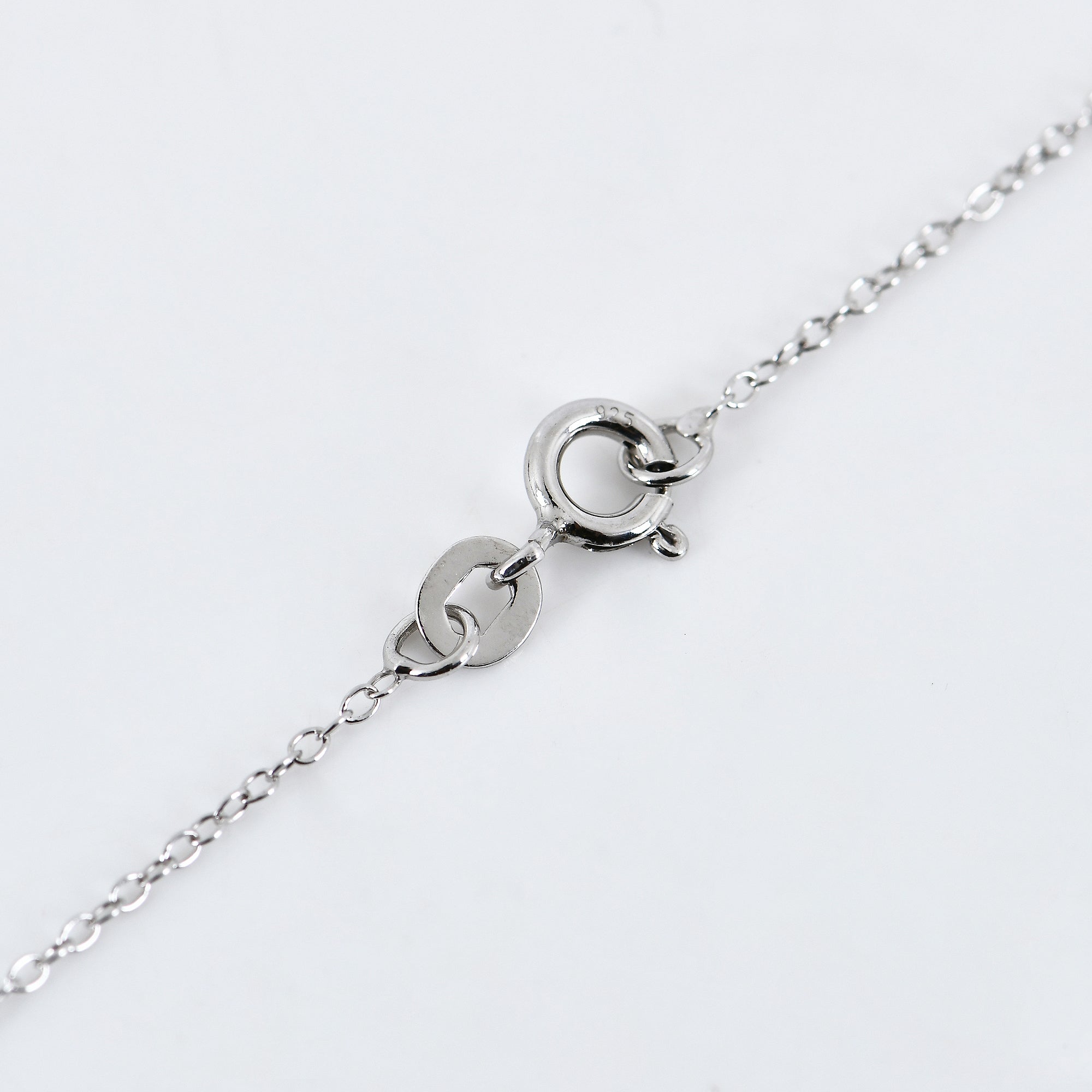 Luna Drop Necklace in 925 Sterling Silver