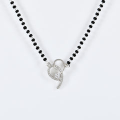 Infinity Heart Mangalsutra in 925 Sterling Silver