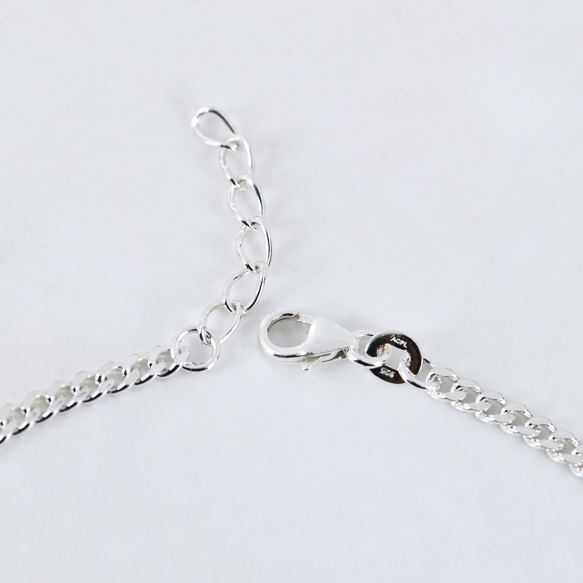 Luna Phase Anklet in 925 Sterling Silver