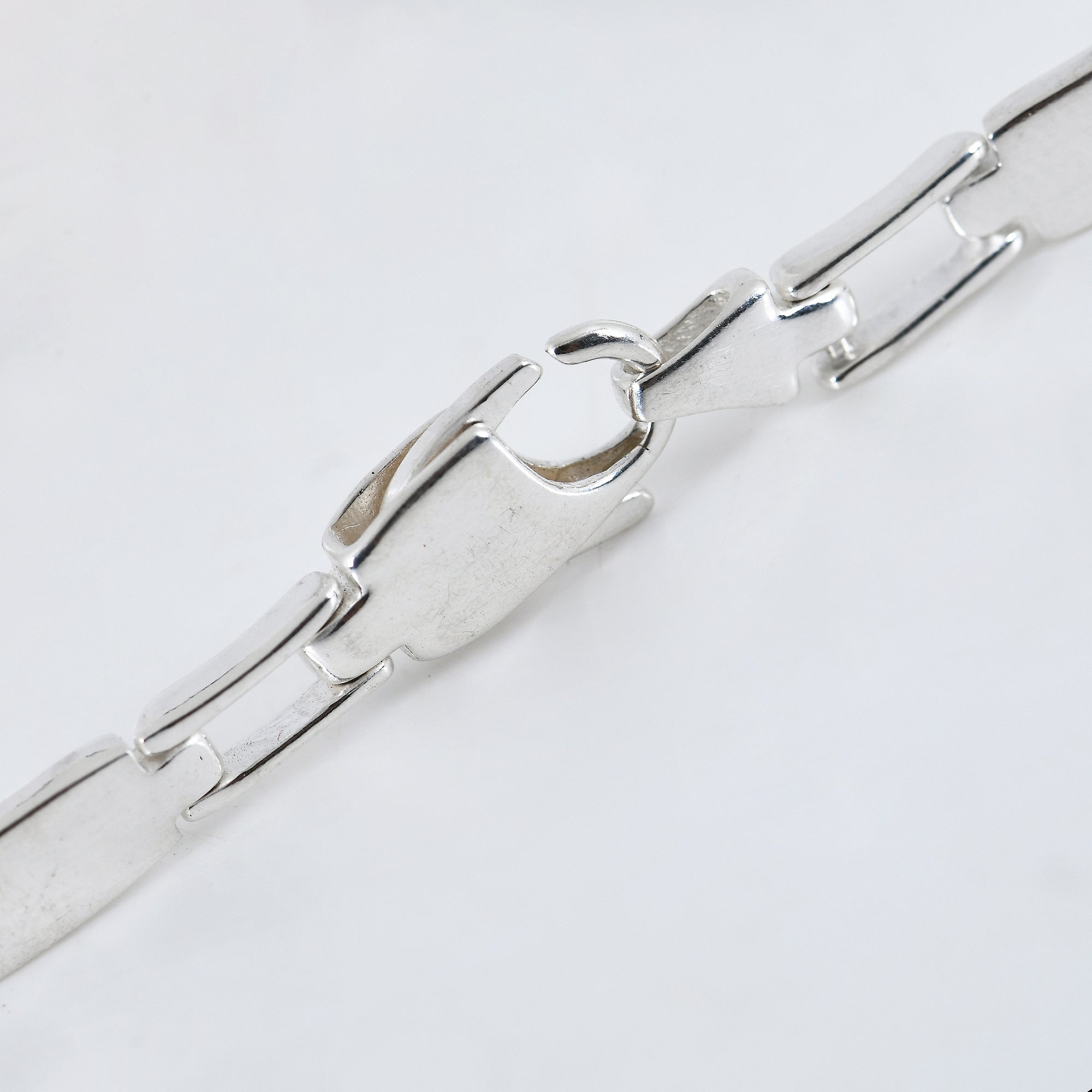 Forge Men’s Link Bracelet in 925 Sterling Silver