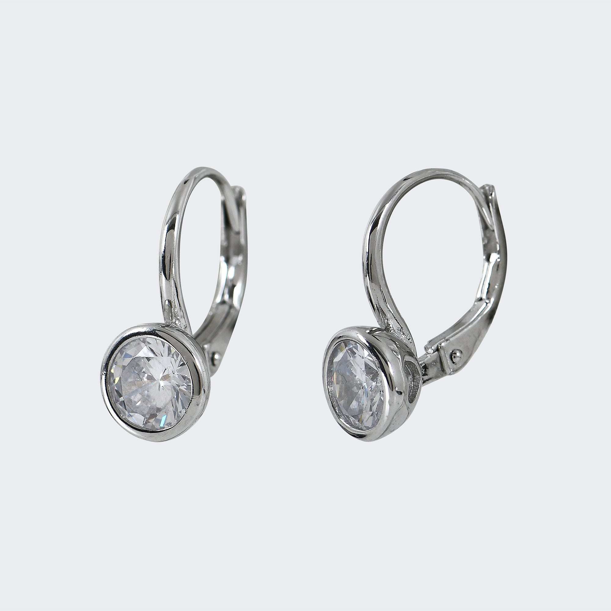 Trinity Drop Earrings in 925 Sterling Silver
