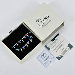 The Dolphin Anklet in 925 Sterling Silver