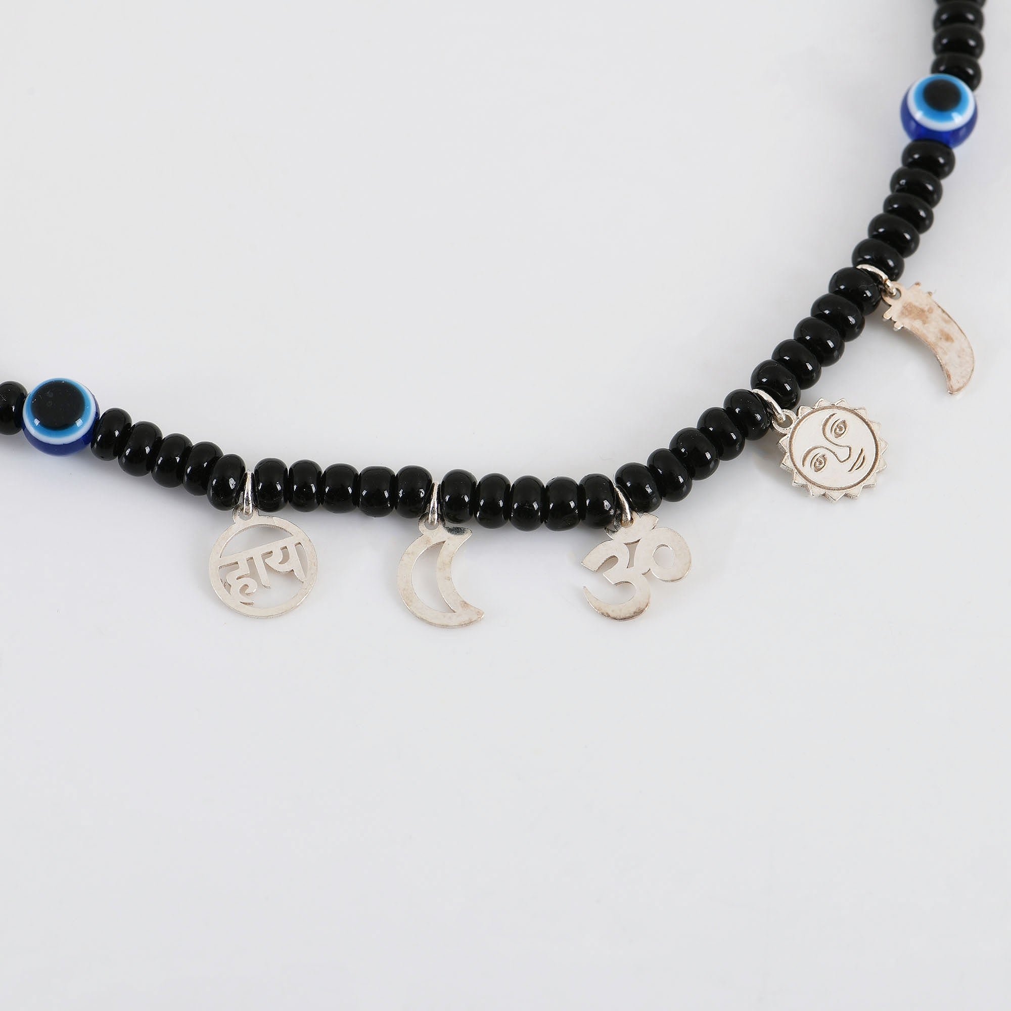 925 Sterling Silver Kids Nazariya Protection Necklace