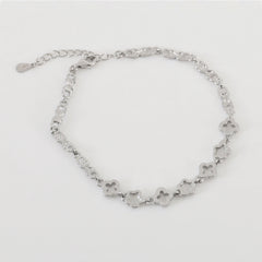 925 Sterling Silver Star Charm Bracelet