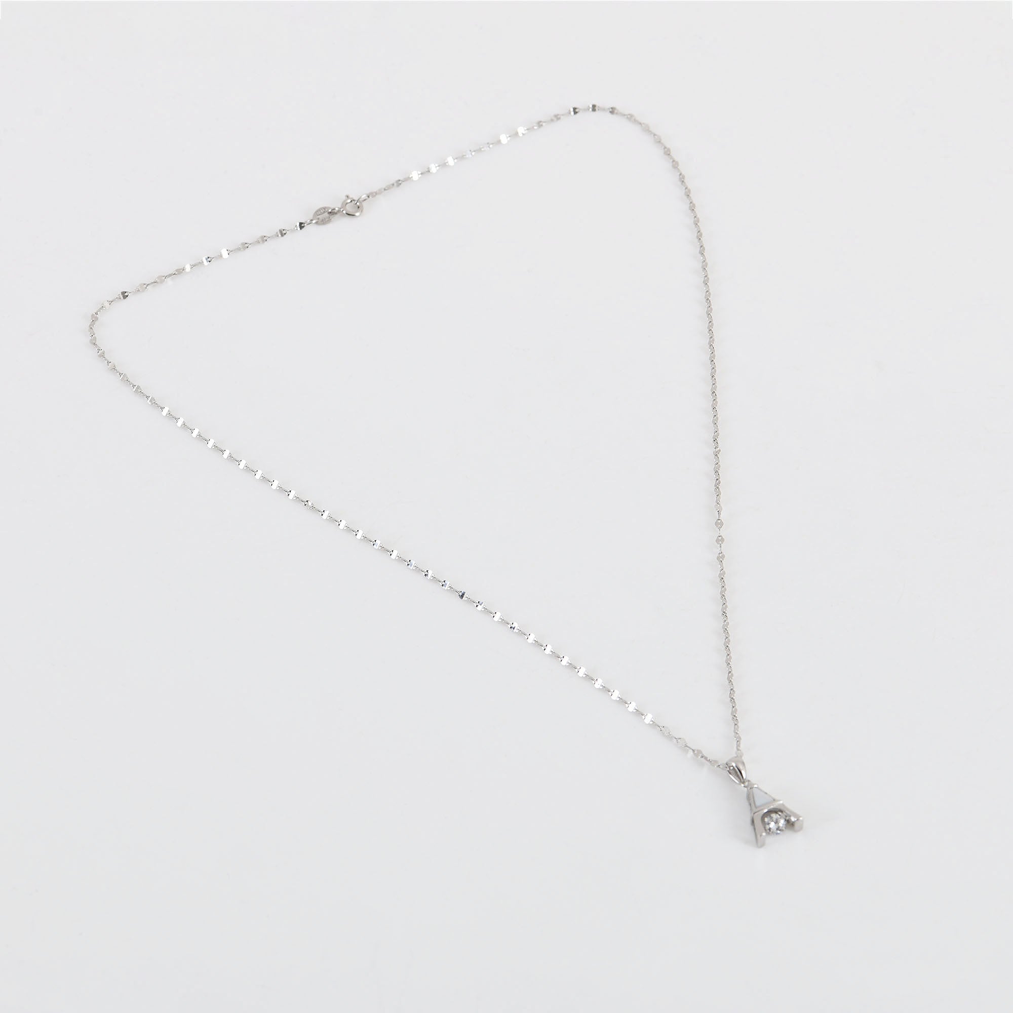 Eiffel Tower Charm Pendant 925 Sterling Silver