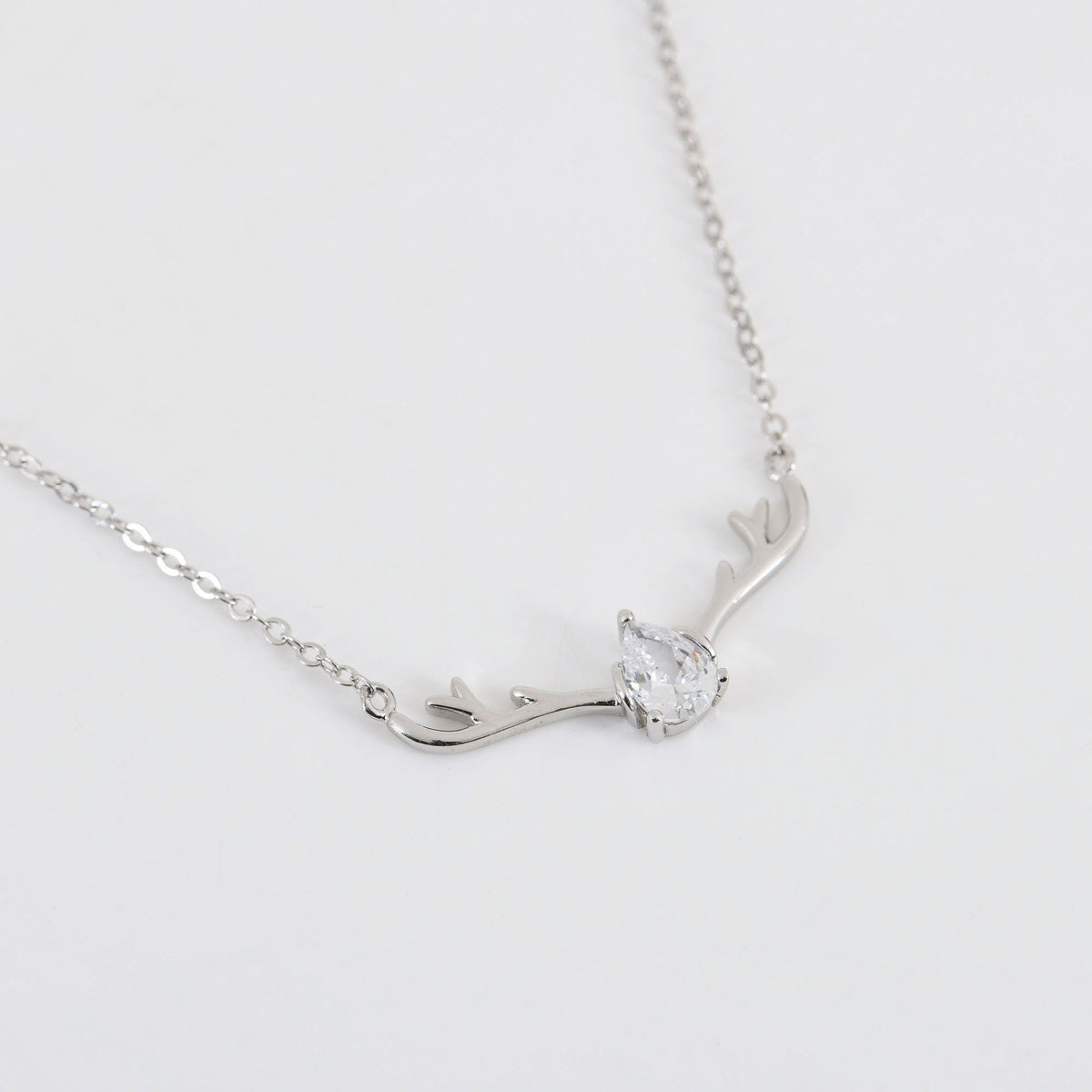 Deer Heart Pendant in 925 Sterling Silver