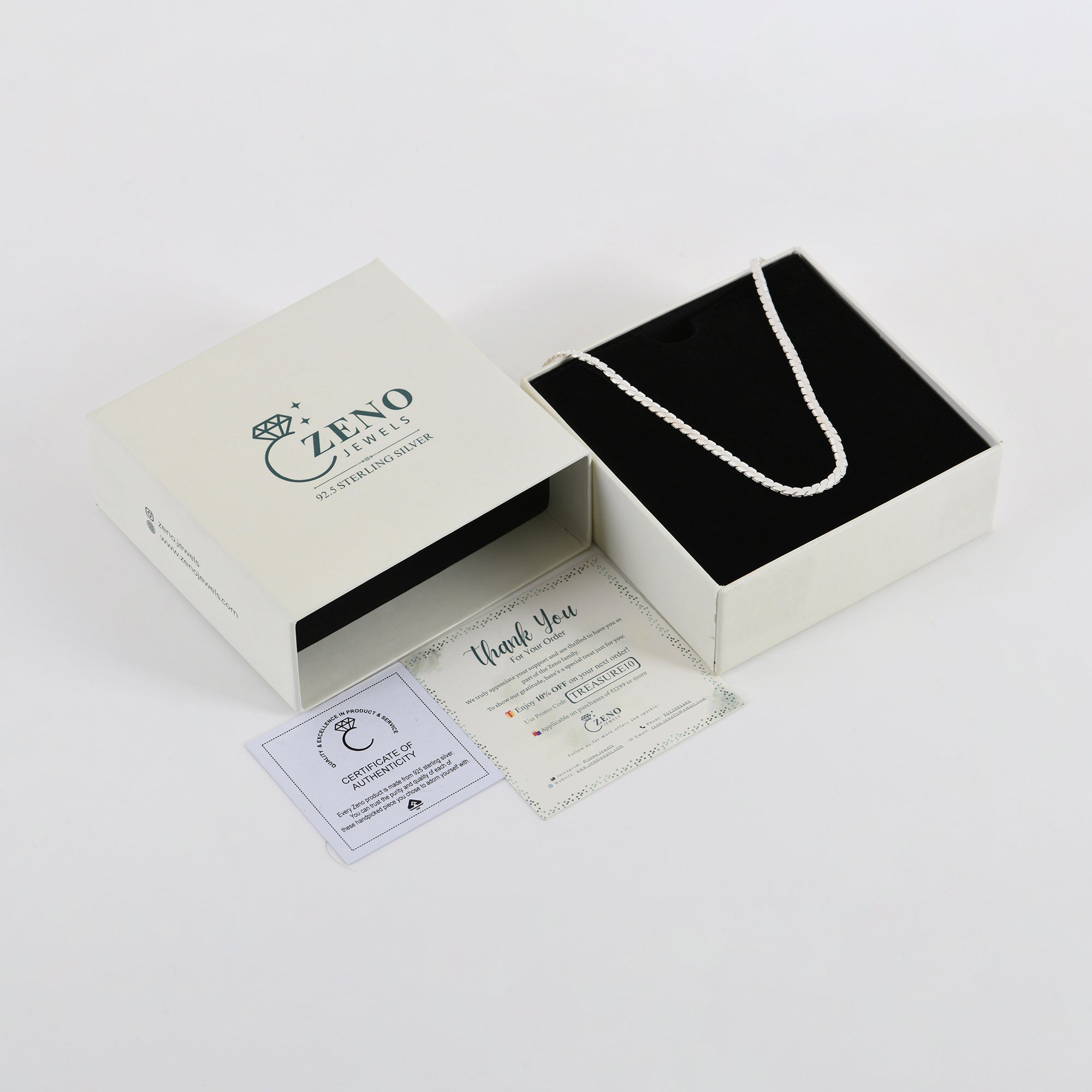 925 Sterling Silver Men’s Classic Chain