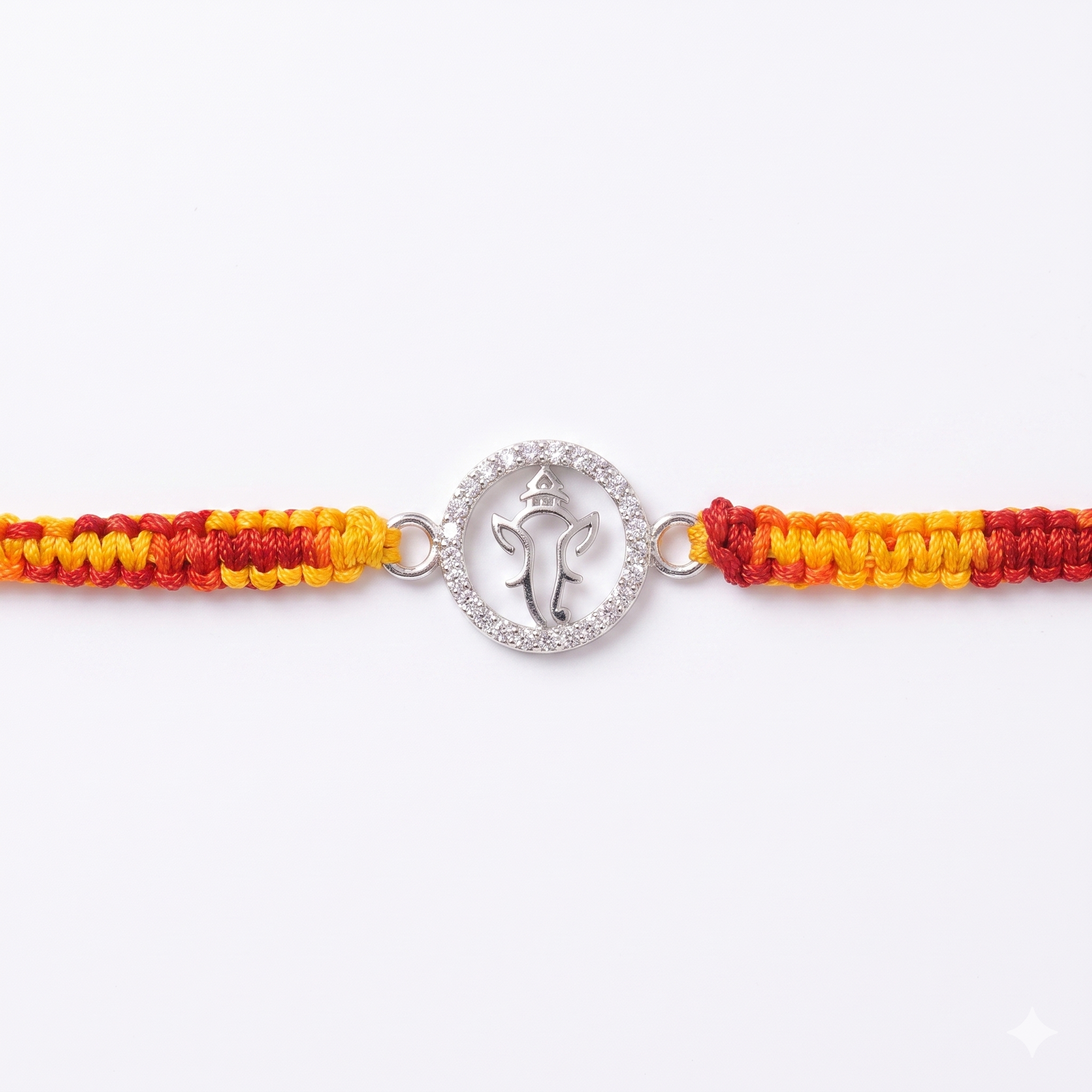 Classic Plain Rakhi in 925 Sterling Silver