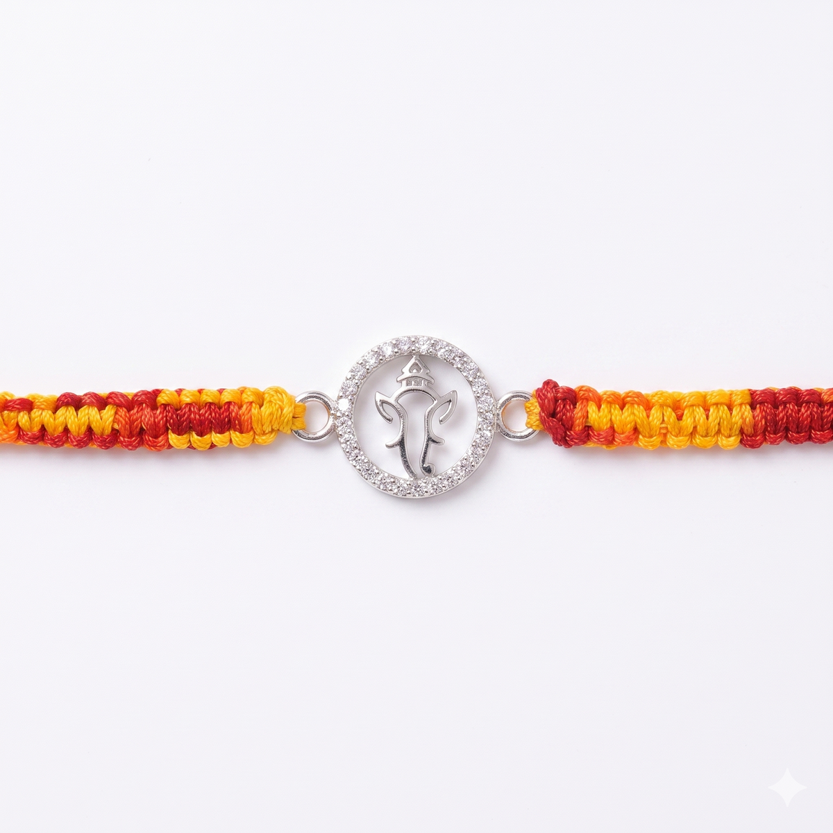 Classic Plain Rakhi in 925 Sterling Silver