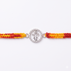 Classic Plain Rakhi in 925 Sterling Silver