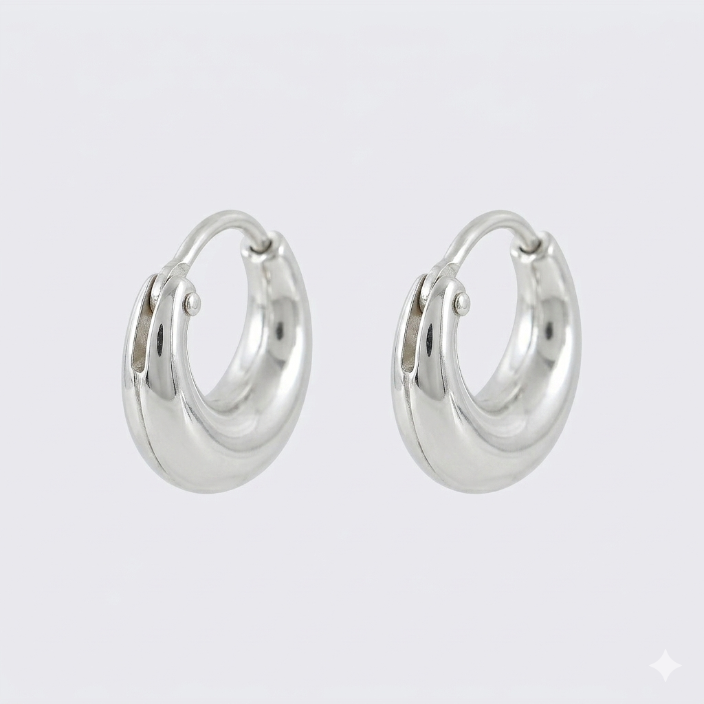 Men's Kaju Bali in 925 Sterling Silver - Pair