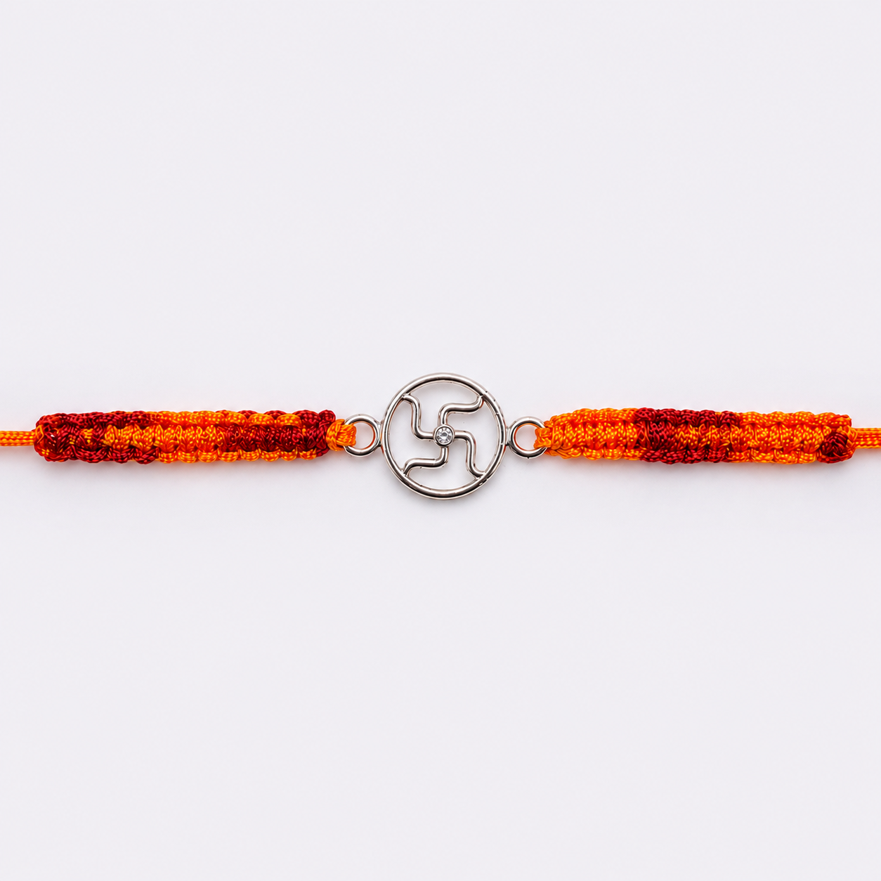 Classic Plain Rakhi in 925 Sterling Silver