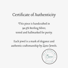 925 Silver CZ Fish Pendant Charm