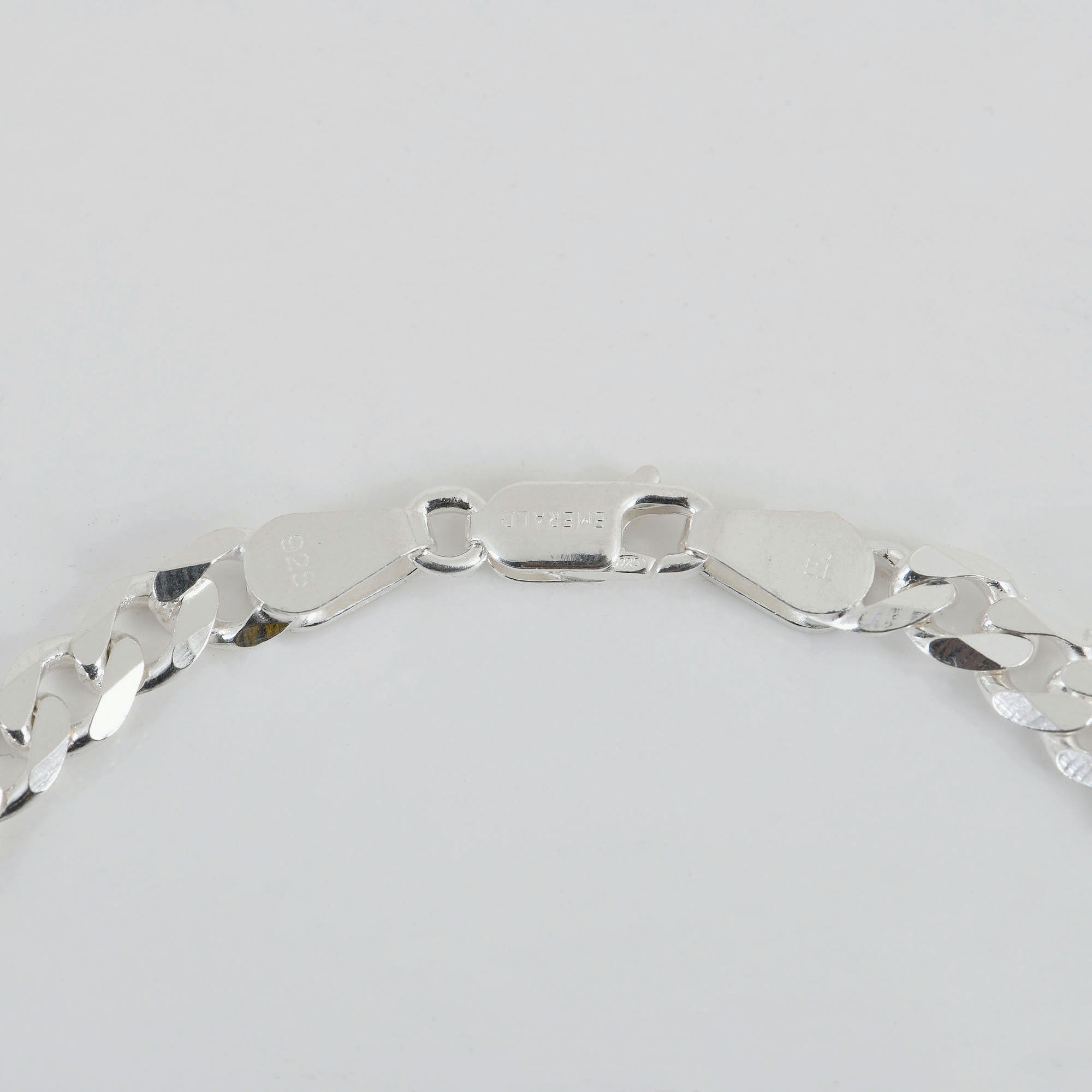 Men's 925 Silver Cuban Evil Eye Bracelet – Bold Protection