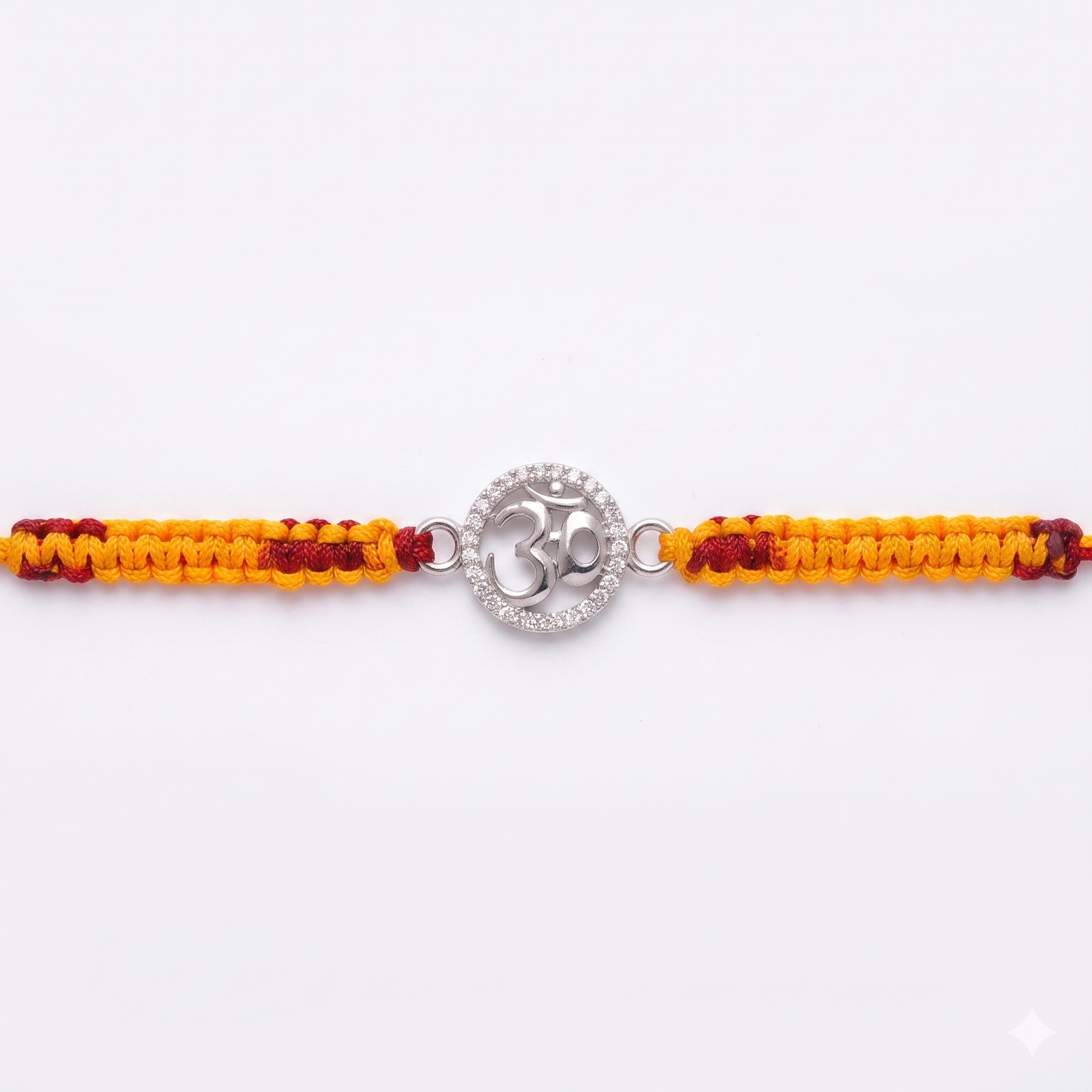 Classic Plain Rakhi in 925 Sterling Silver