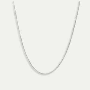 925 Sterling Silver Curb Chain Necklace – Durable & Stylish